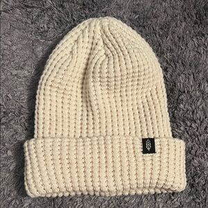 NWOT Free People Cream Knit Beanie